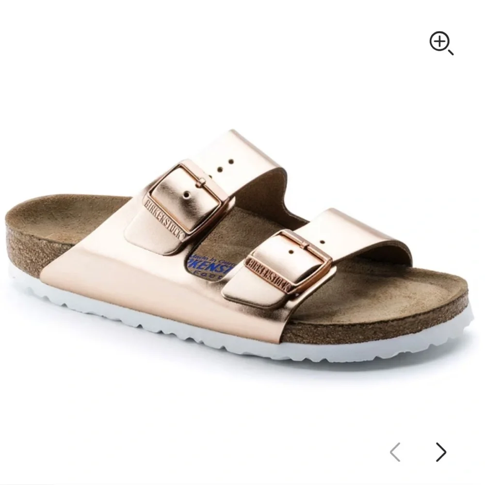 Birkenstock Rose gold Sandals Size 8